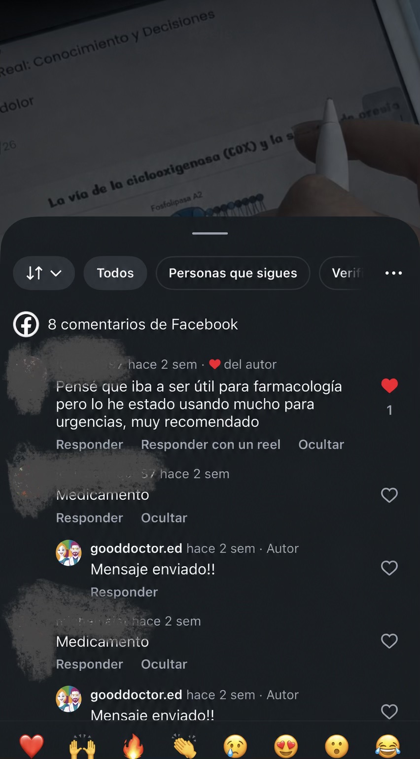 Testimonio de estudiante